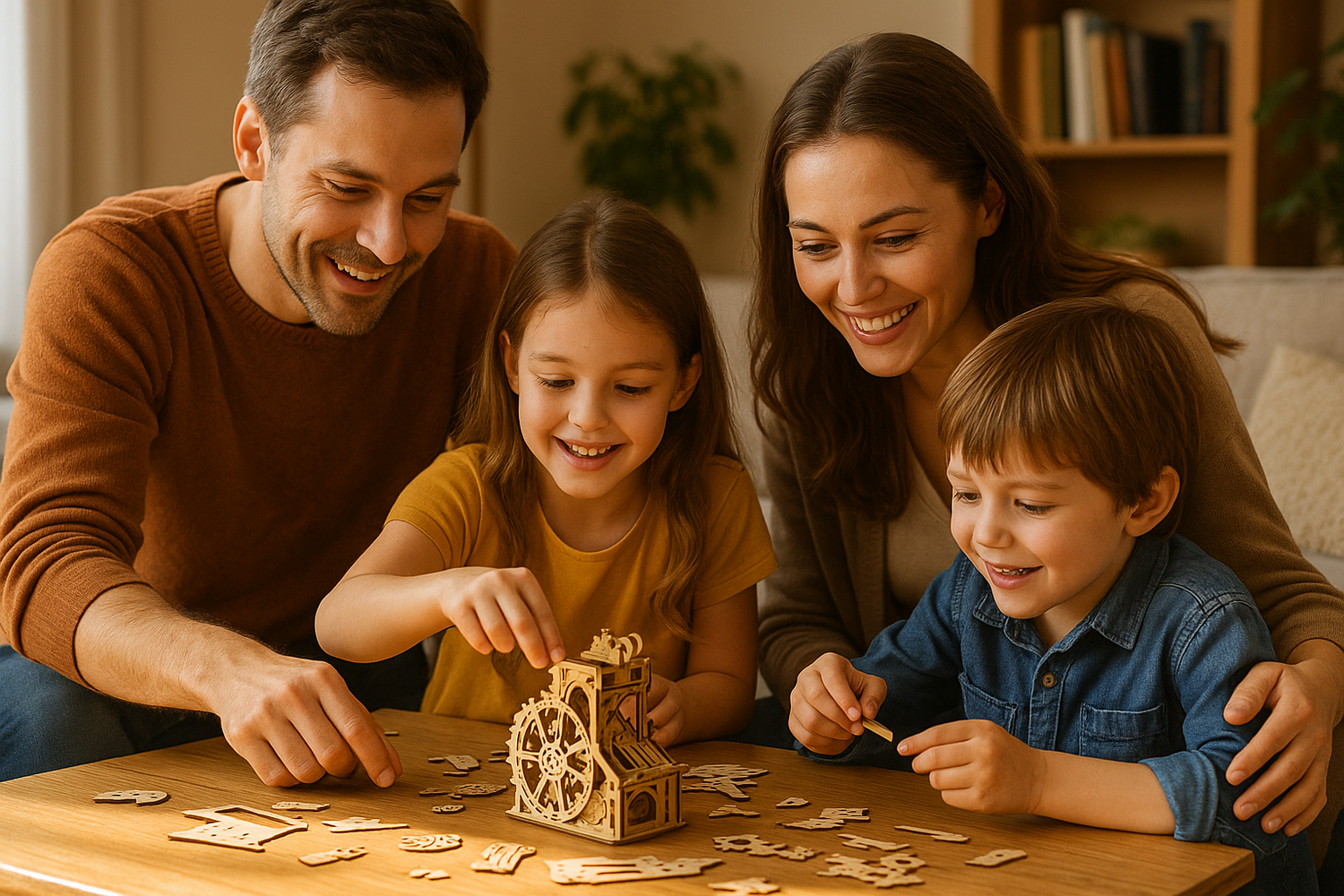 👉 “Family Fun with 3D Wooden Puzzles — Learning, Creativity, and Connection”