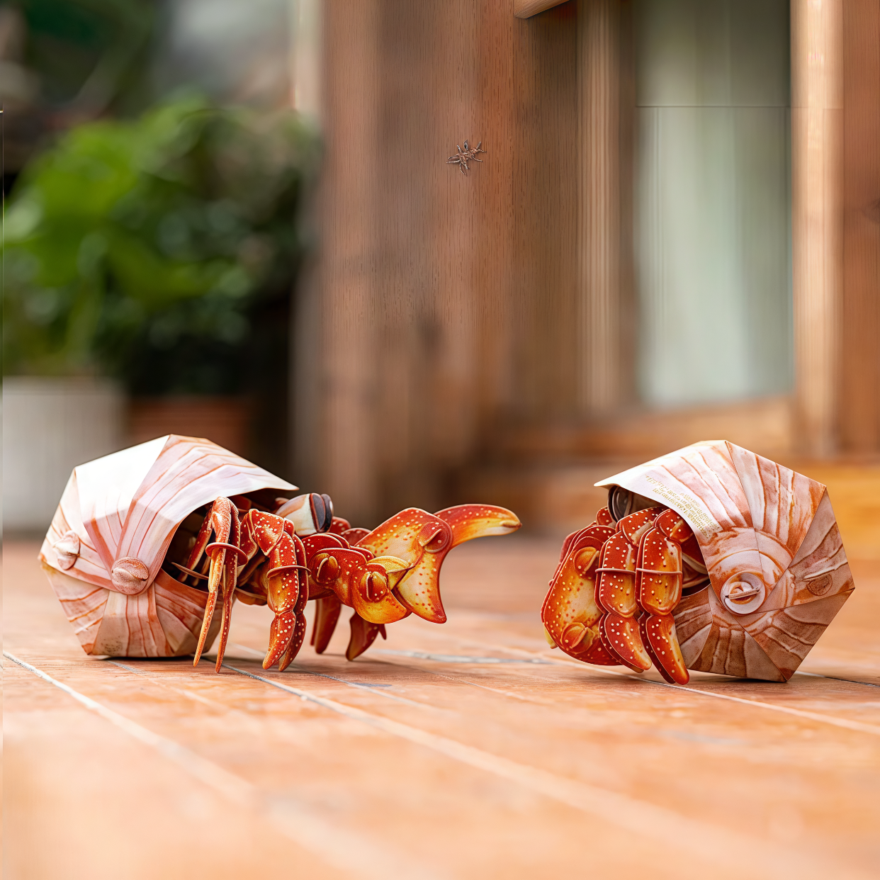 Hermit Crab 3D Wooden Puzzle Model