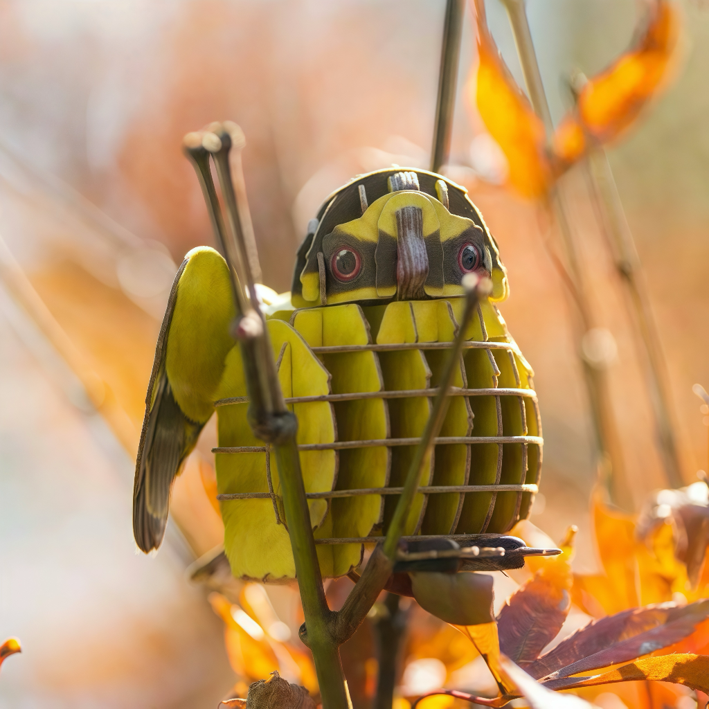Bird Collection 3D Wooden Puzzle Model