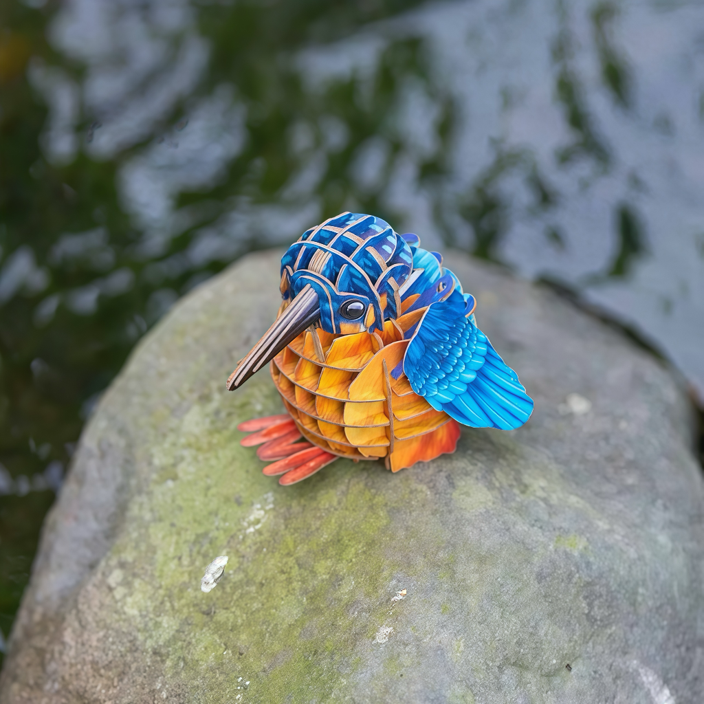 Bird Collection 3D Wooden Puzzle Model