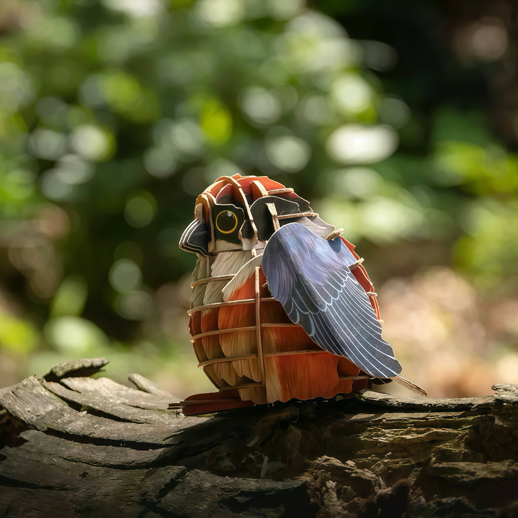 Bird Collection 3D Wooden Puzzle Model