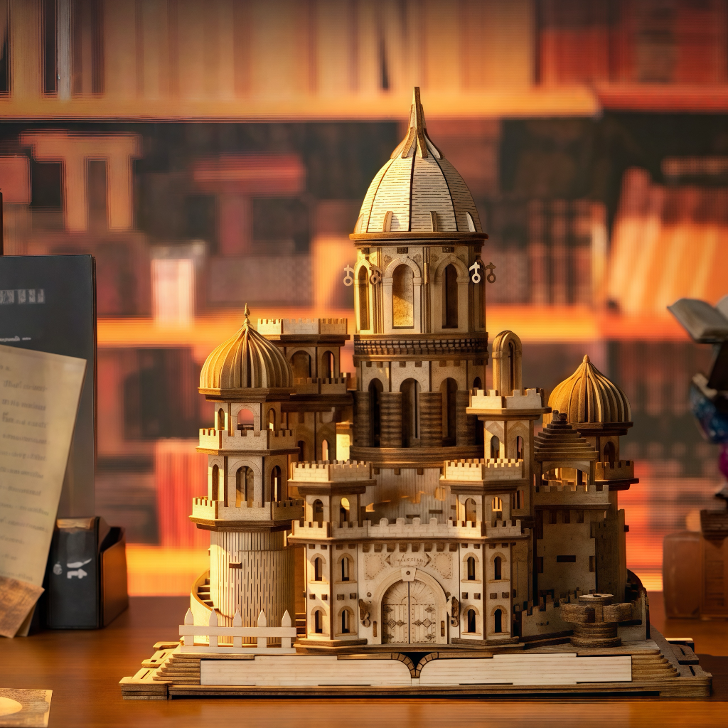 Magic Castle 3D Wooden Puzzle