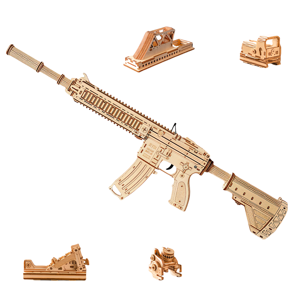 M416 Assault-Rifle 3D Puzzle Kit