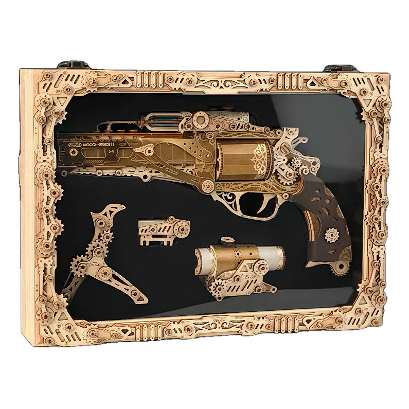 Punk Revolver 3D Wooden Puzzle Model