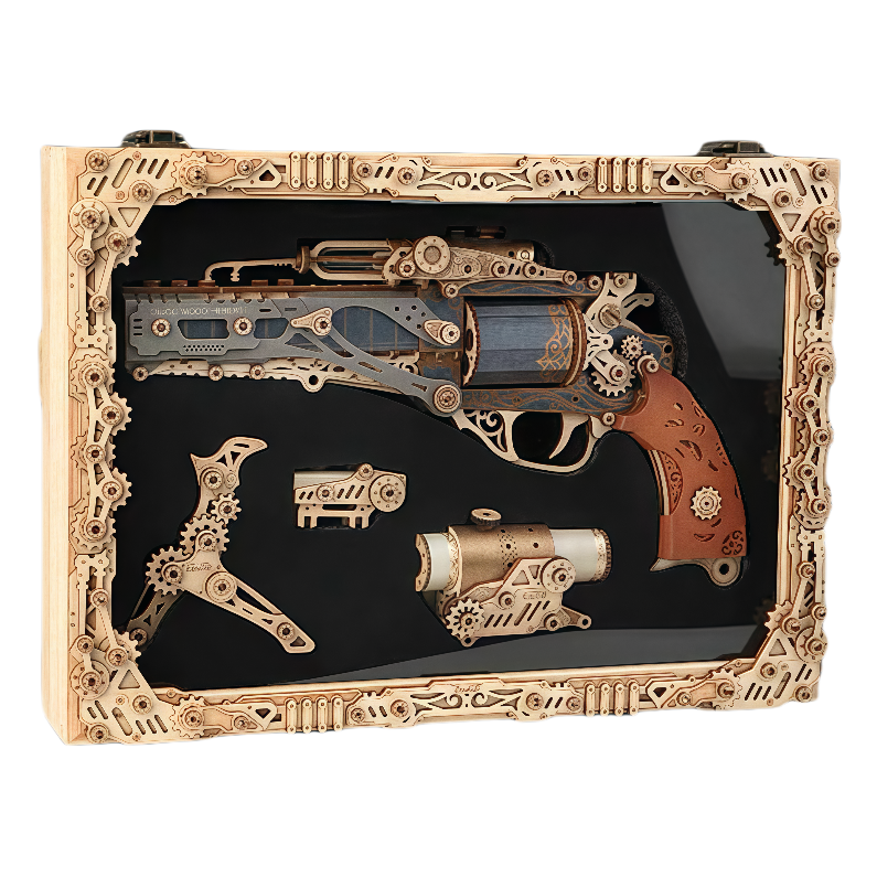 Punk Revolver 3D Wooden Puzzle Model