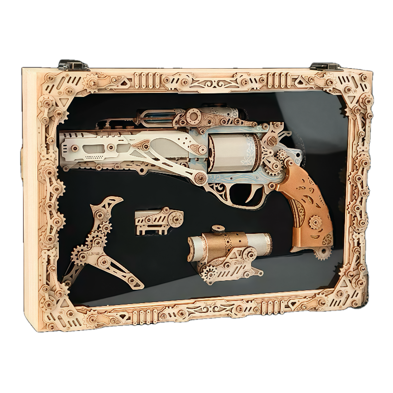 Punk Revolver 3D Wooden Puzzle Model