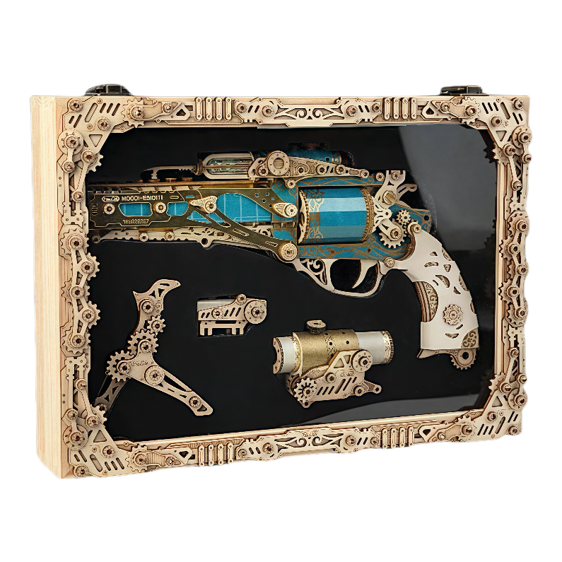 Punk Revolver 3D Wooden Puzzle Model