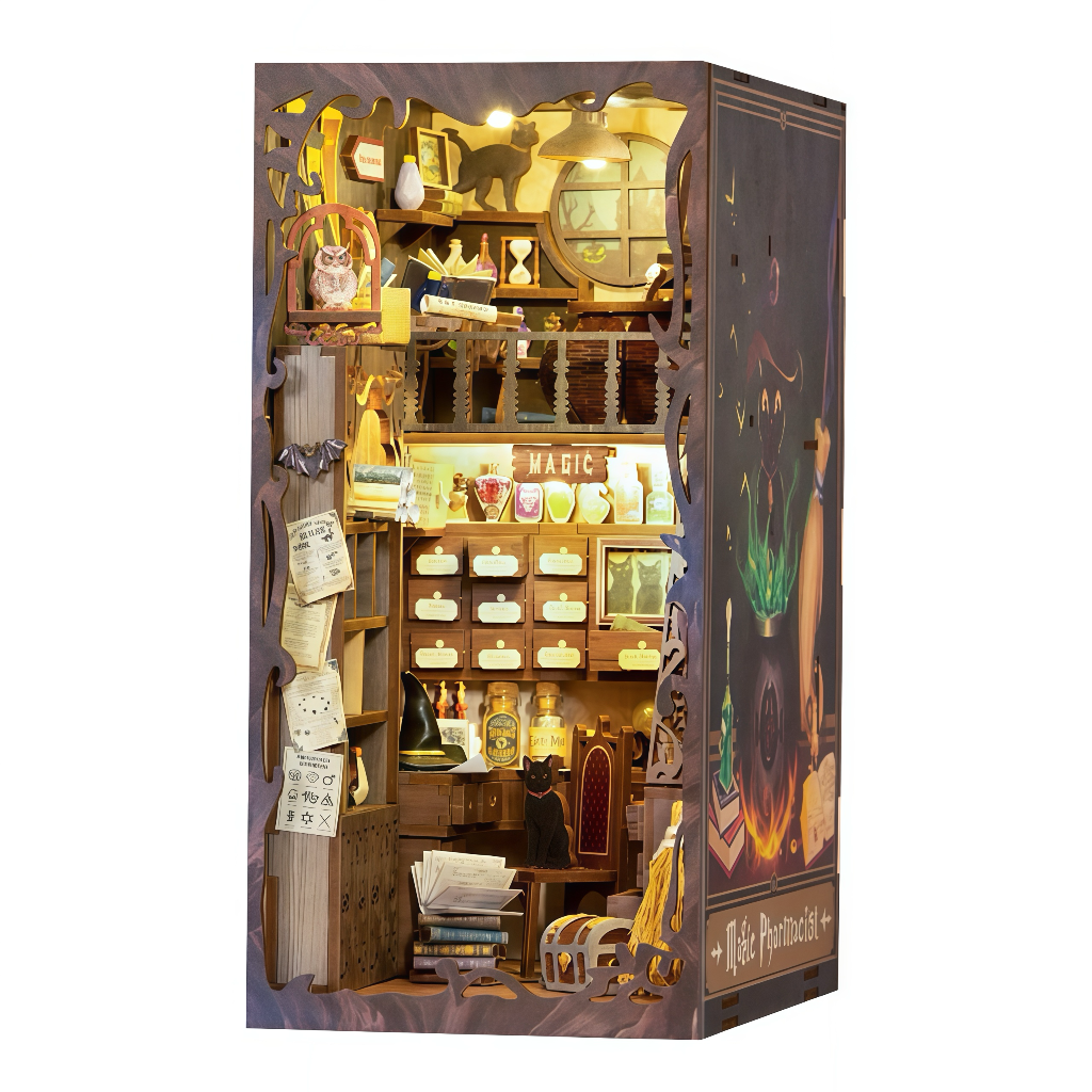 The Potion Master 3D Wooden Puzzle Model