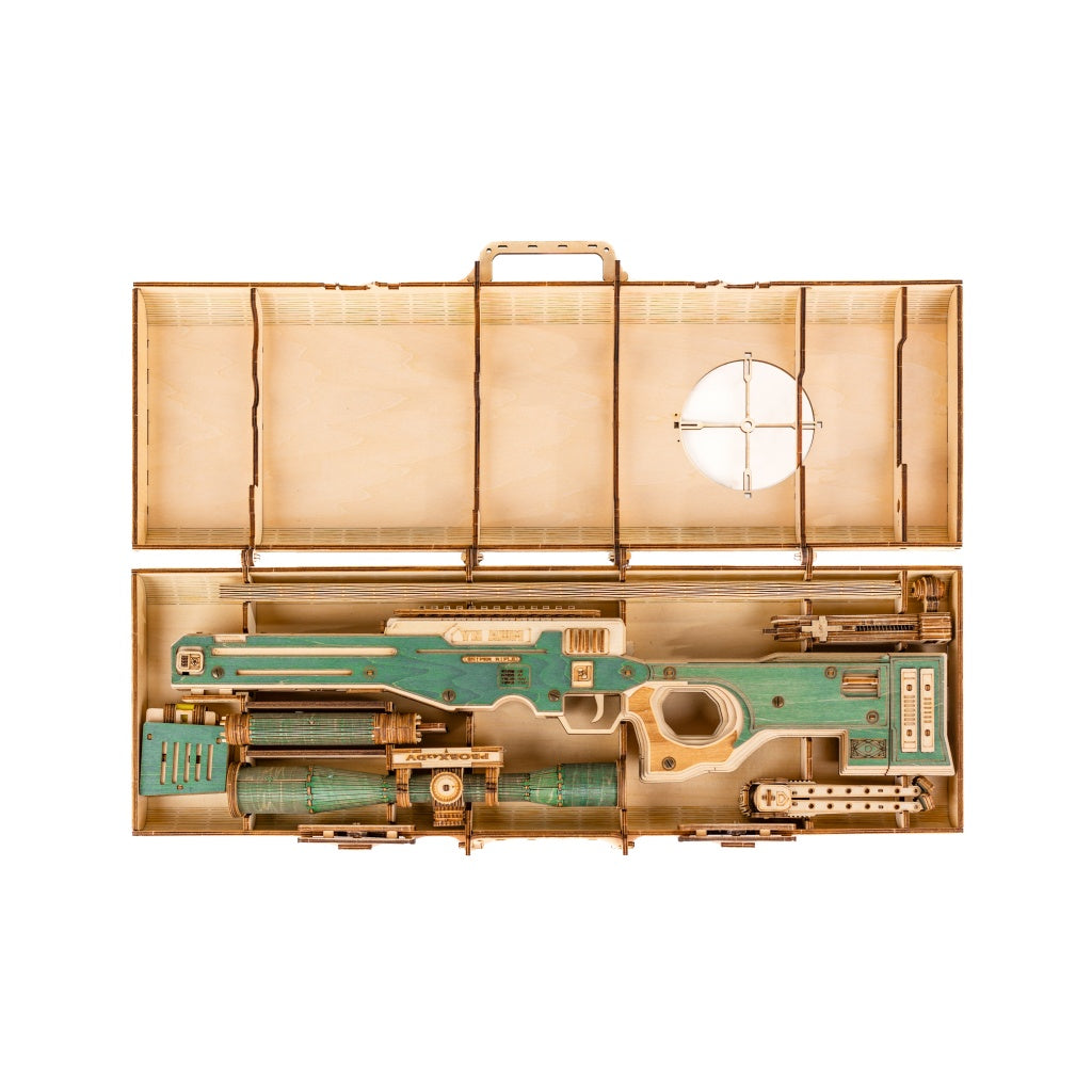AWM Sniper Rifle – 3D Wooden Puzzle Model