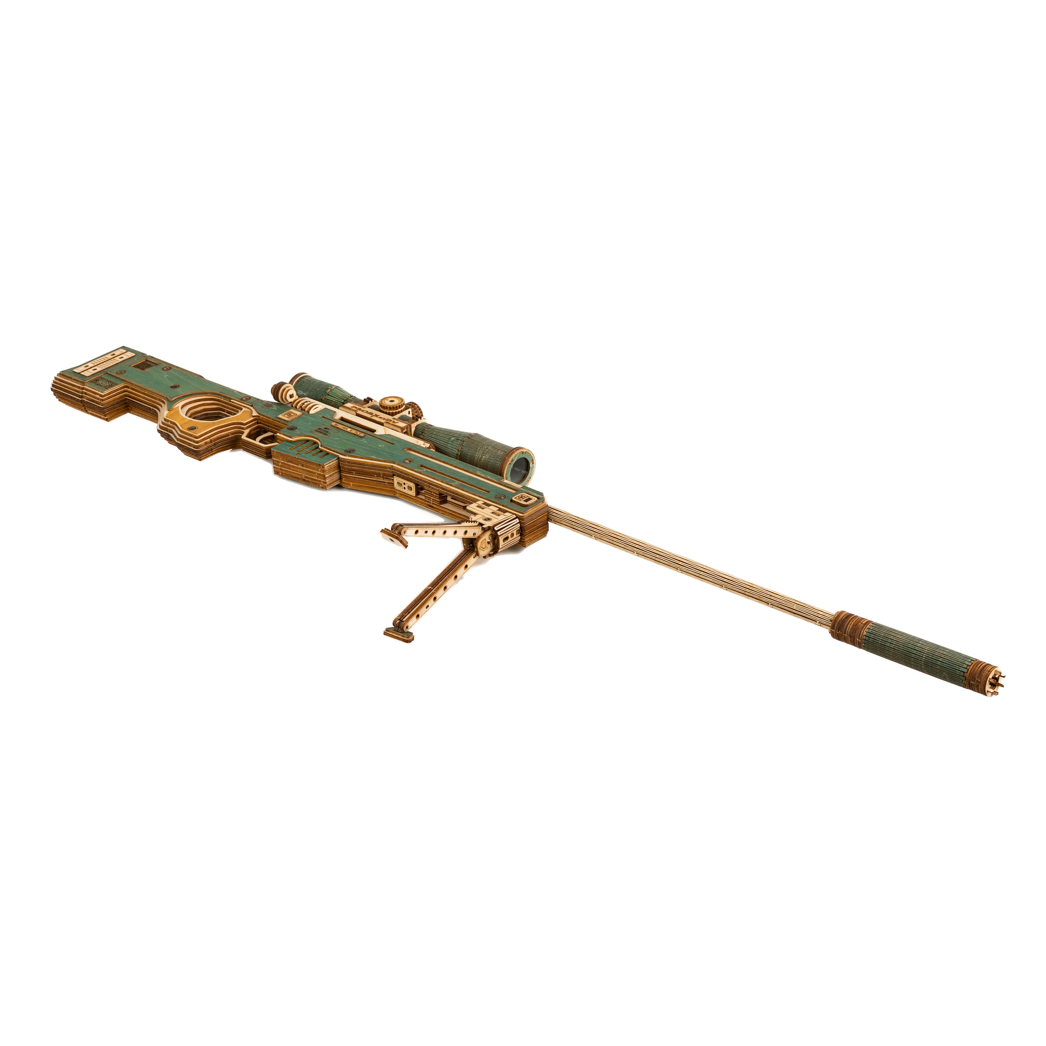 AWM Sniper Rifle – 3D Wooden Puzzle Model