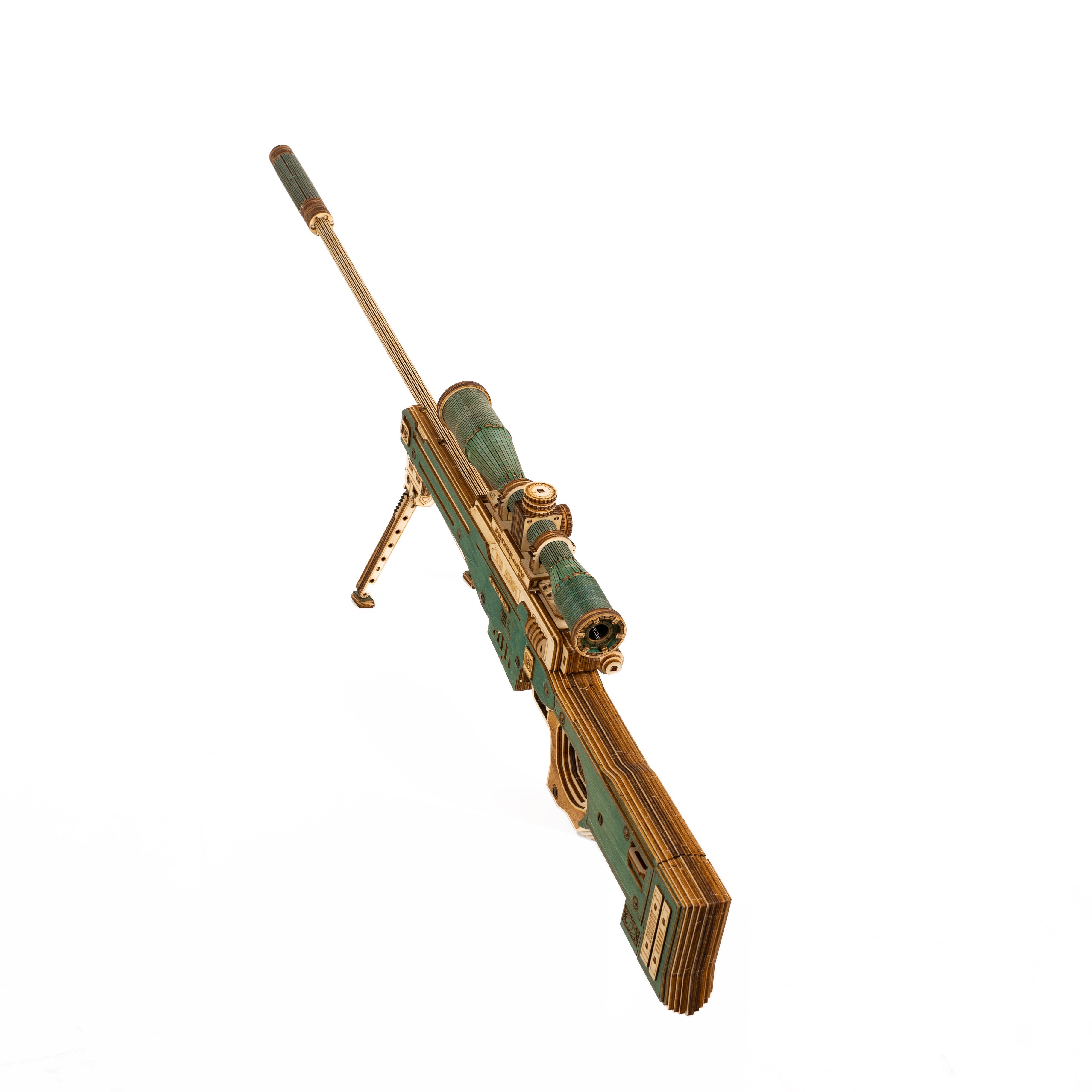 AWM Sniper Rifle – 3D Wooden Puzzle Model