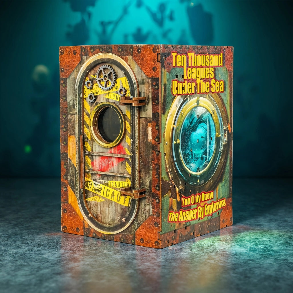 Ten Thousand Leagues Under the Sea – 3D Wooden Puzzle