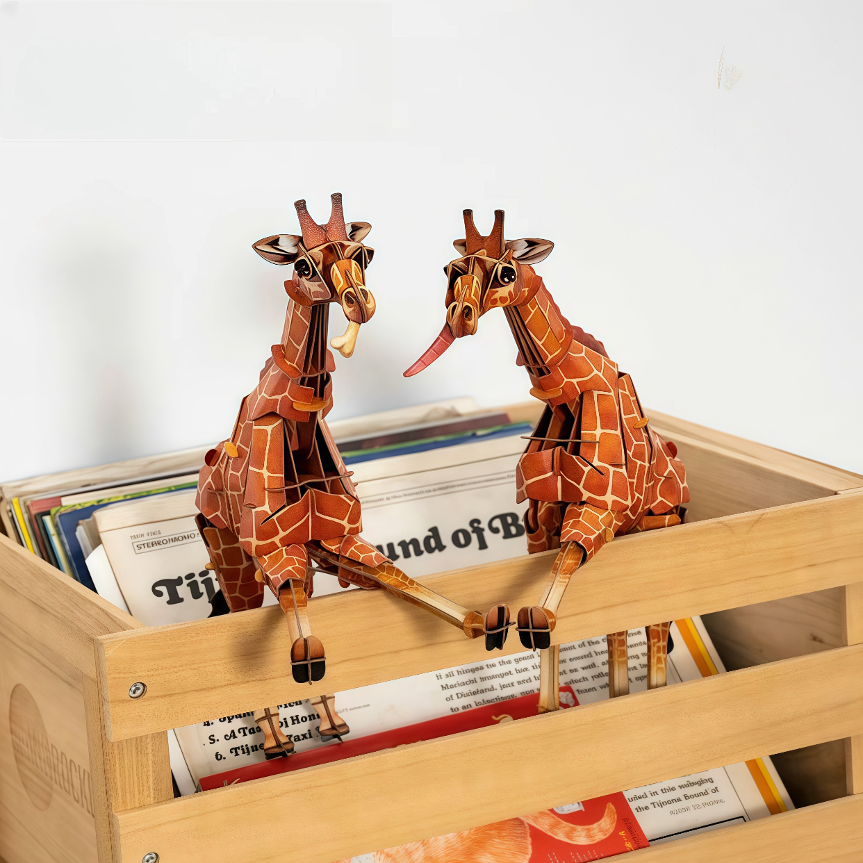 Giraffe 3D Wooden Puzzle Model