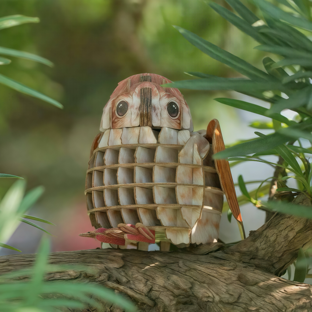 Bird Collection 3D Wooden Puzzle Model