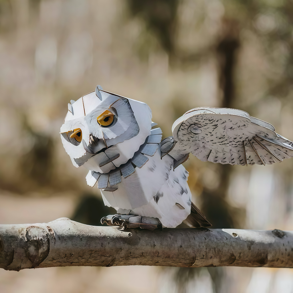 Bird Collection 3D Wooden Puzzle Model