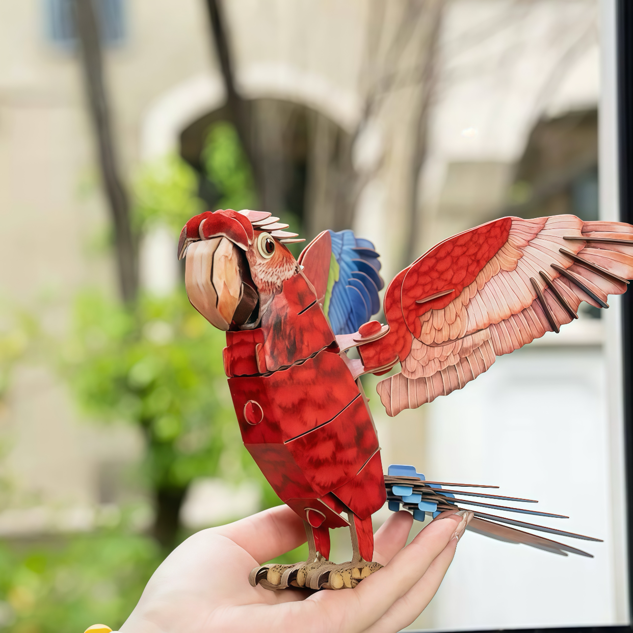Macaw 3D Wooden Puzzle Model
