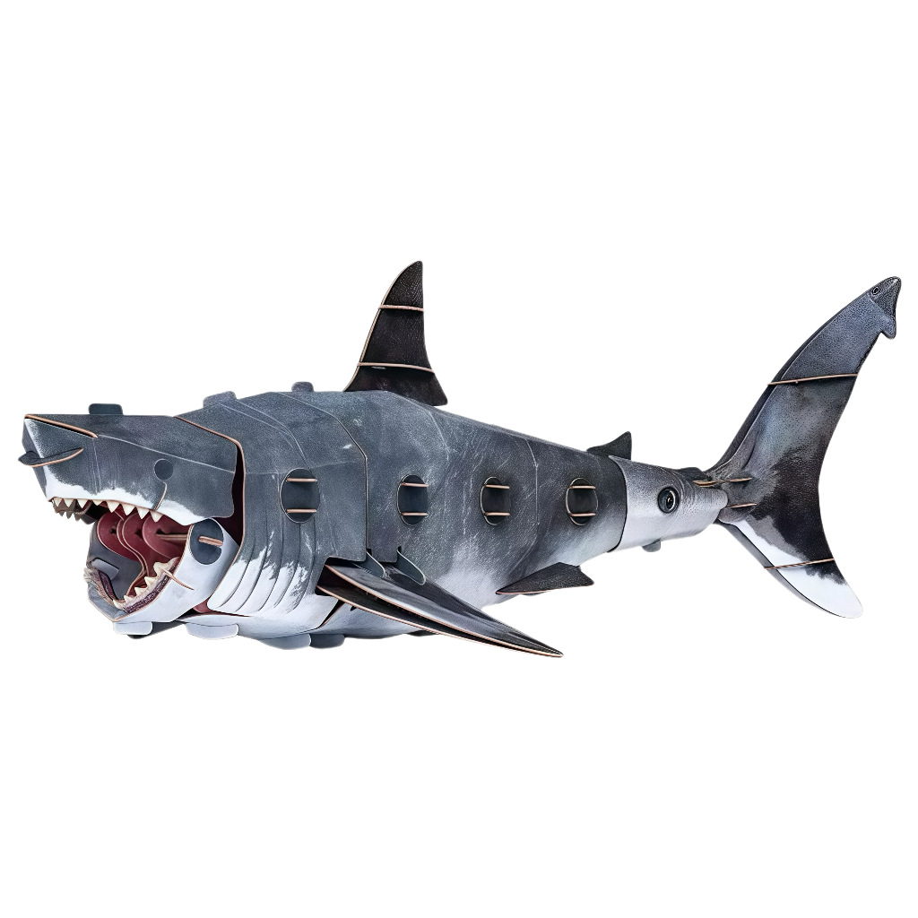 Shark 3D Wooden Puzzle Model