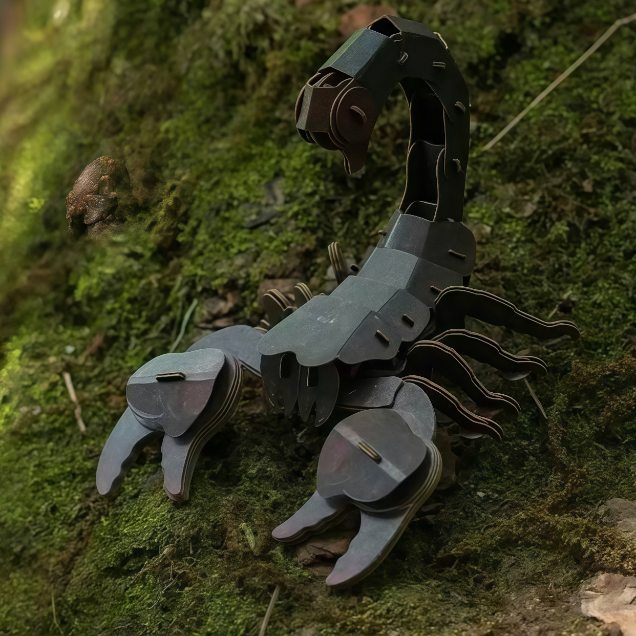 Scorpion 3D Wooden Puzzle Model