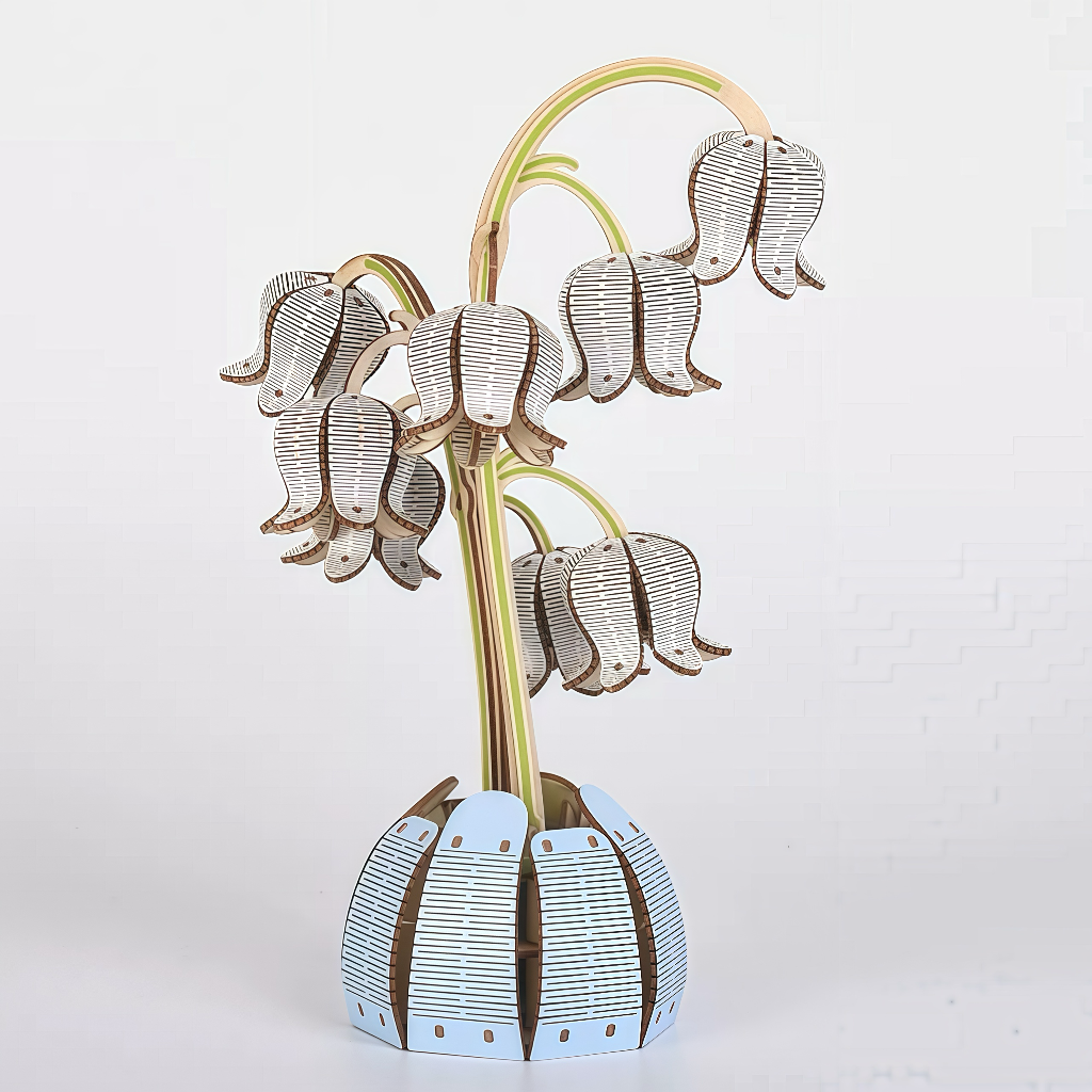 Lily of the Valley 3D Wooden Puzzle