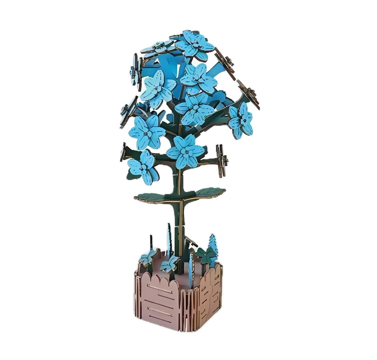 Hyacinth 3D wooden puzzle