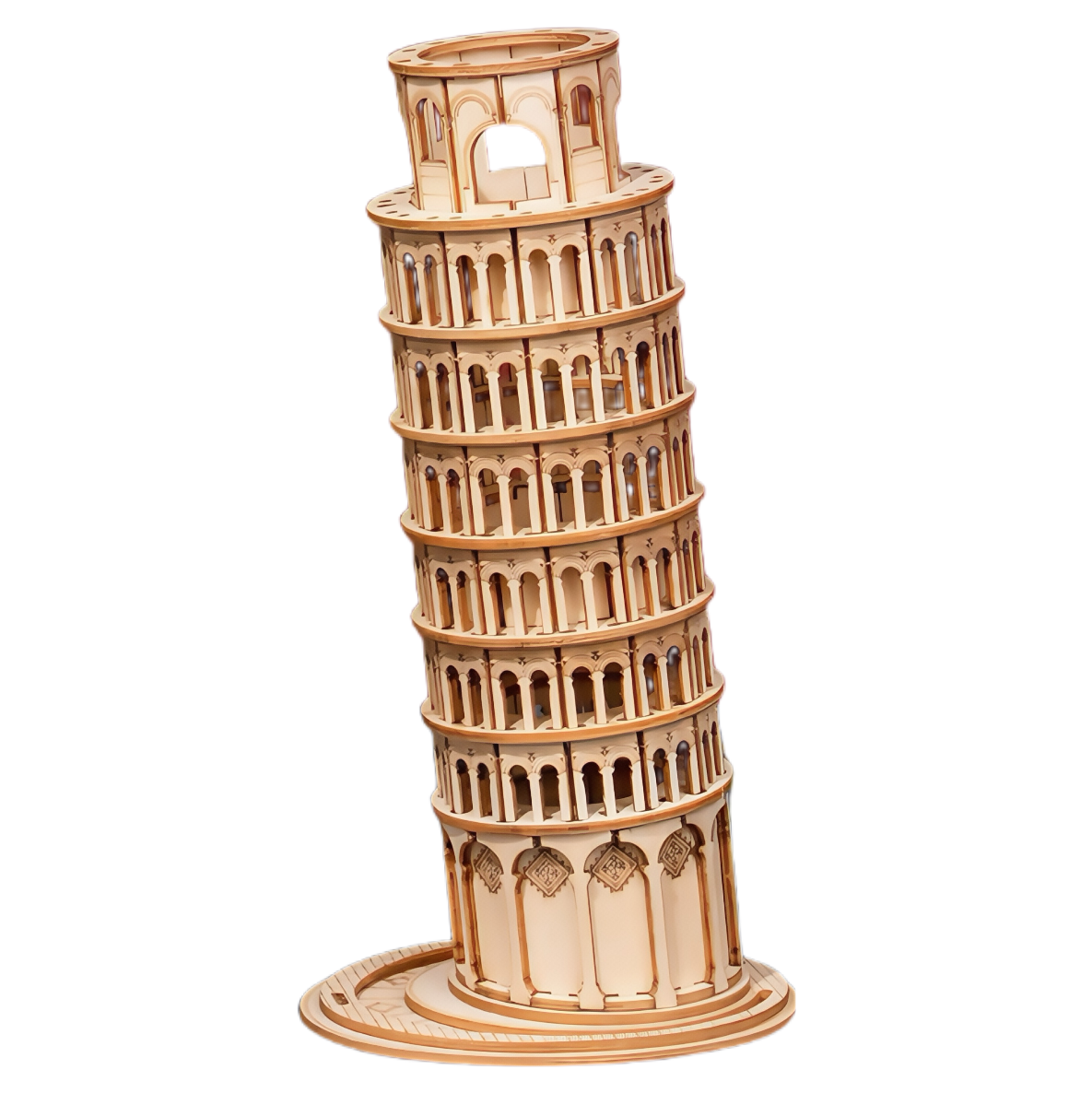 Leaning Tower of Pisa 3D Wooden Puzzle