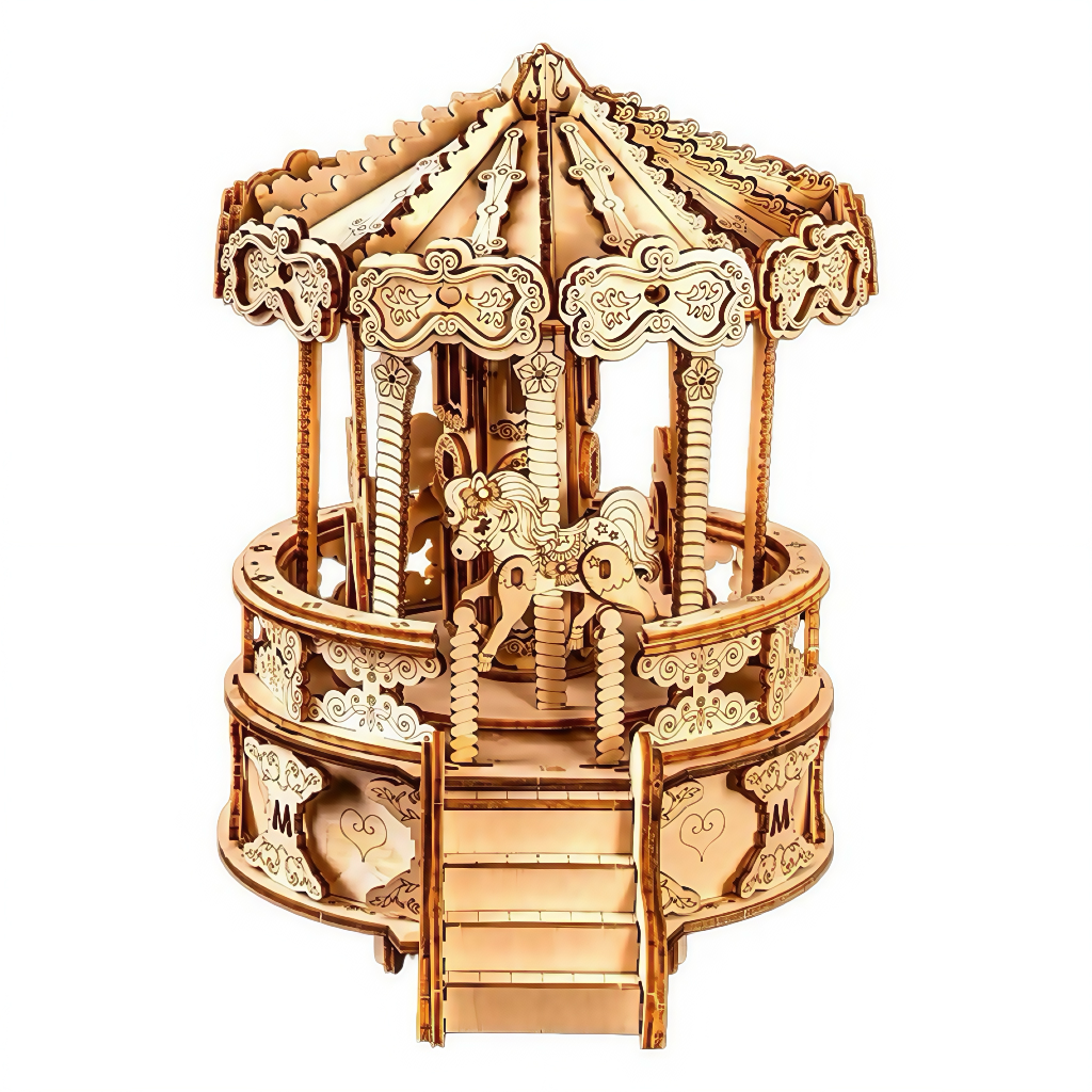 Dream Carousel 3D Wooden Puzzle