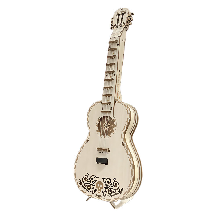 Dream-Seeking Guitar 3D Wooden Puzzle