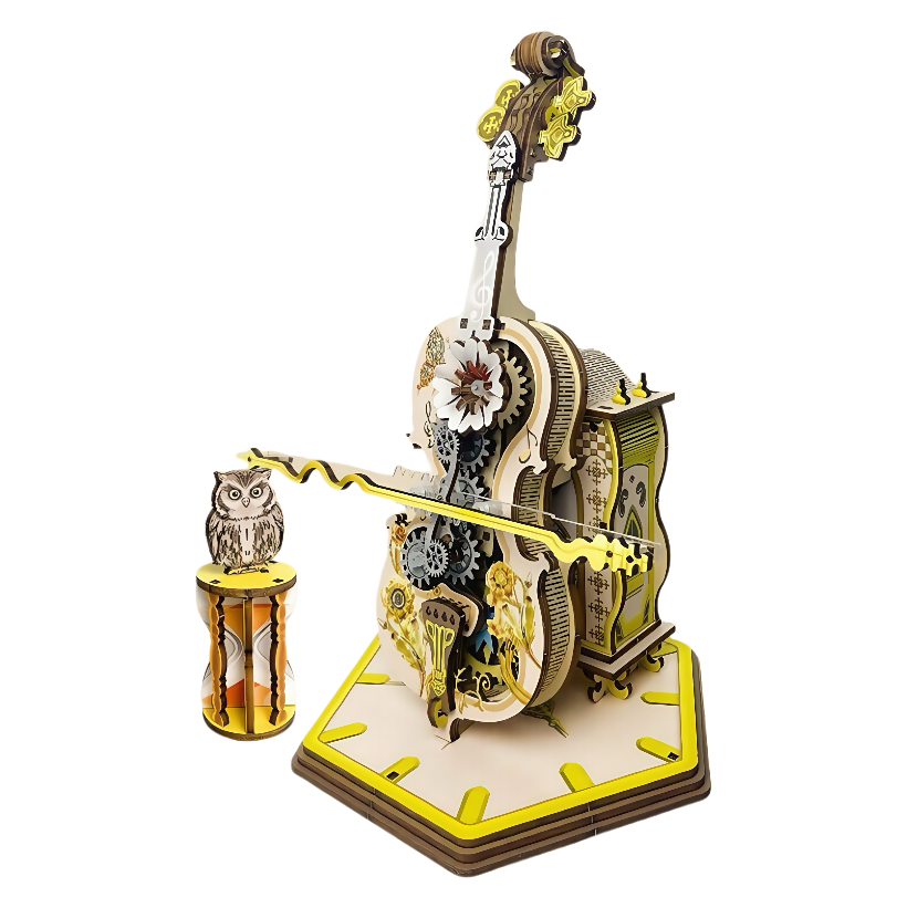 Punk Cello 3D Wooden Puzzle