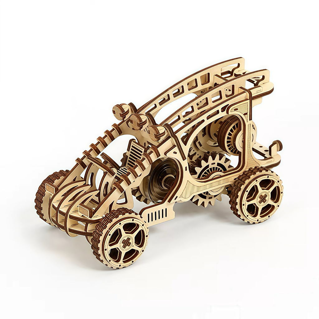 Bumper Car 3D Wooden Puzzle