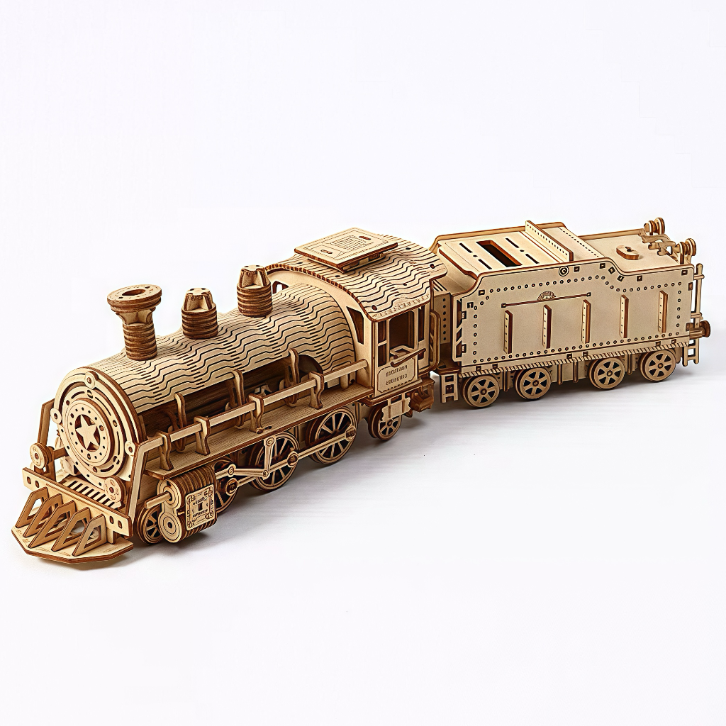Deluxe Mini Train 3D Wooden Puzzle