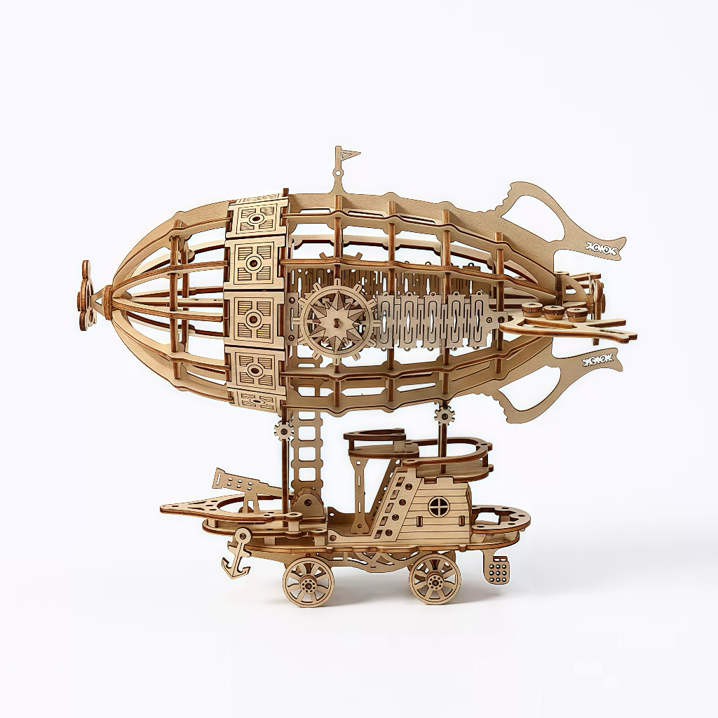 Dream Airship 3D Wooden Puzzle