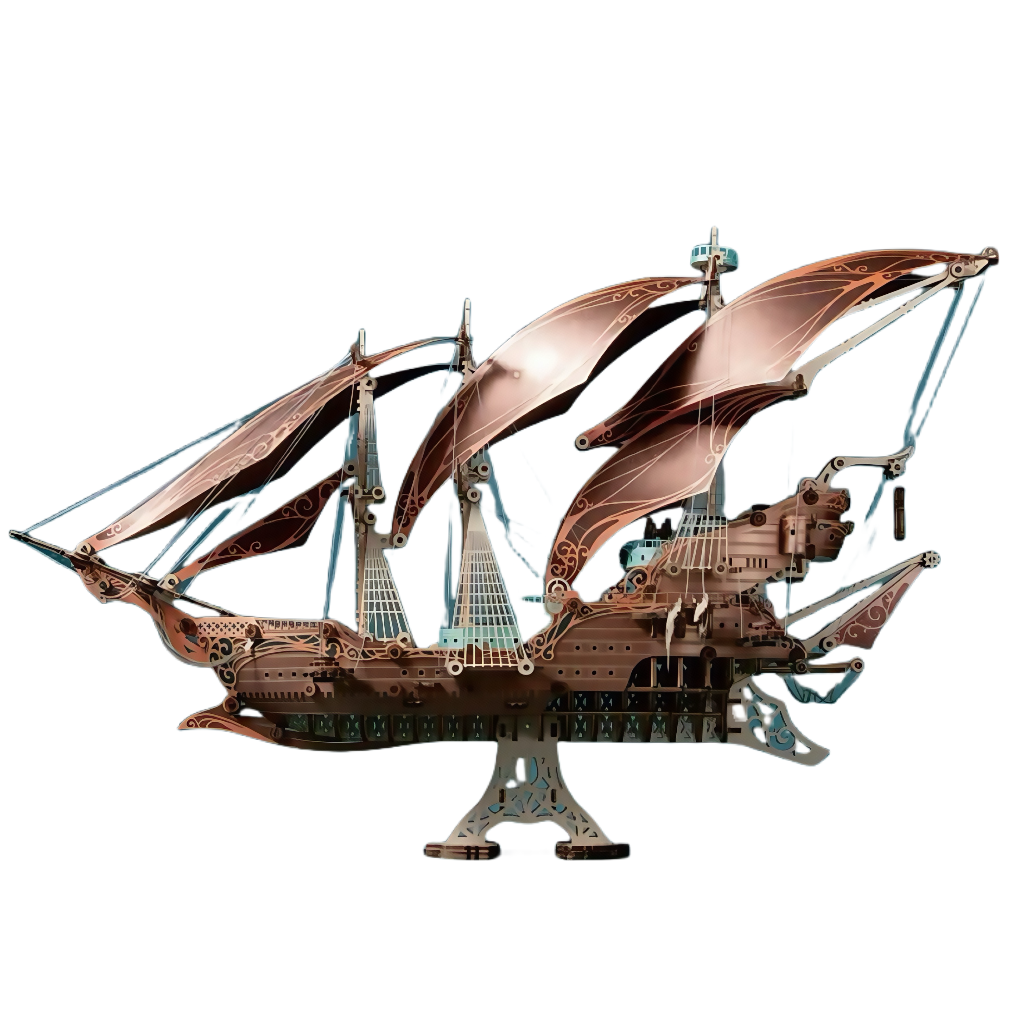 Lord of the Mysteries - Pirate Ship "Future" 3D Wooden Puzzle