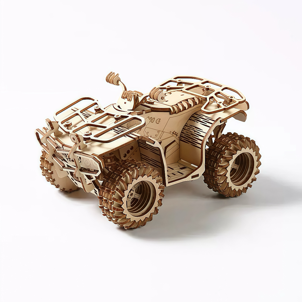 Beach Buggy 3D Wooden Puzzle