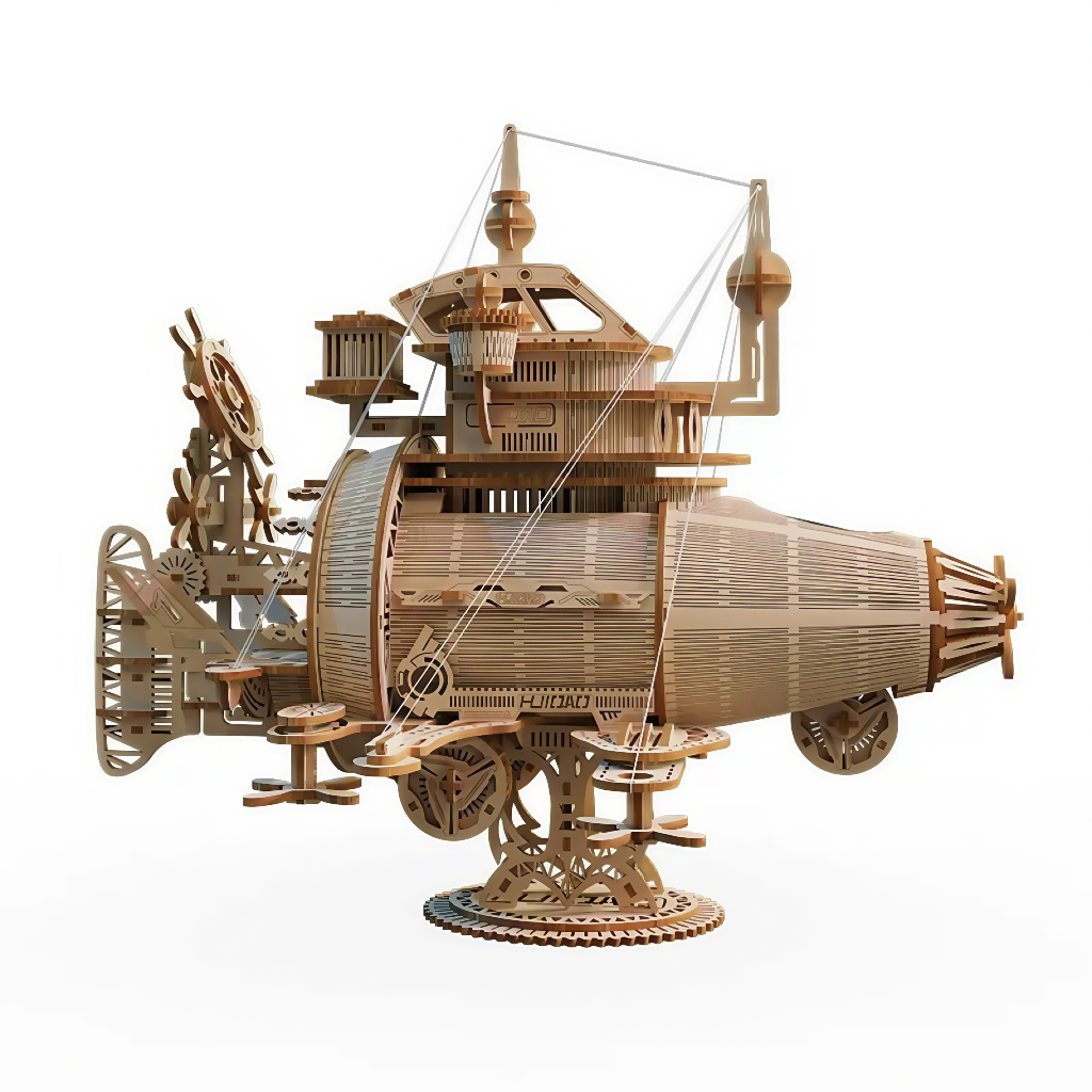 Star City Patrol Station Wooden Puzzle