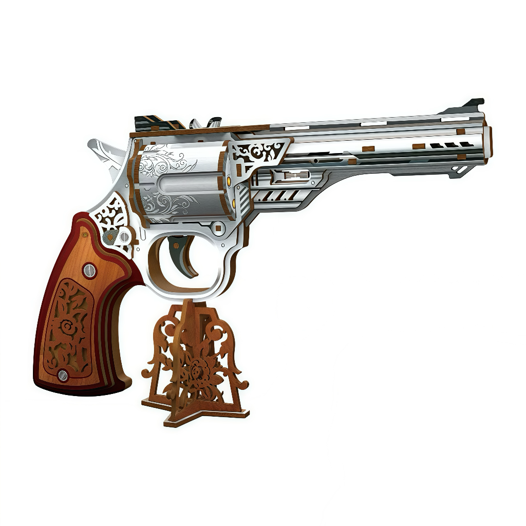 Flintlock Gun 3D Wooden Puzzle Model