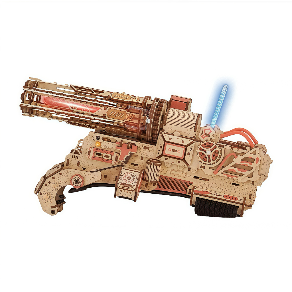 Flame Storm 3D Wooden Puzzle Model
