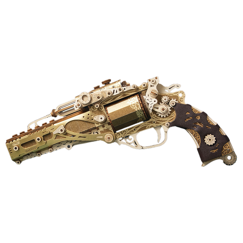 Punk Revolver 3D Wooden Puzzle Model