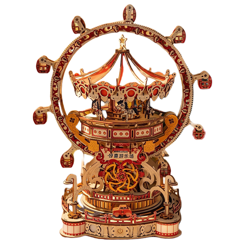 Surprise Amusement Park 3D Wooden Puzzle