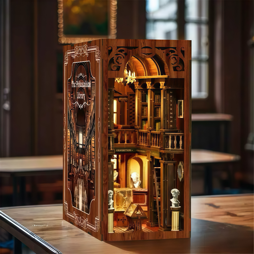 Philosopher’s Book Vault Bookend Model
