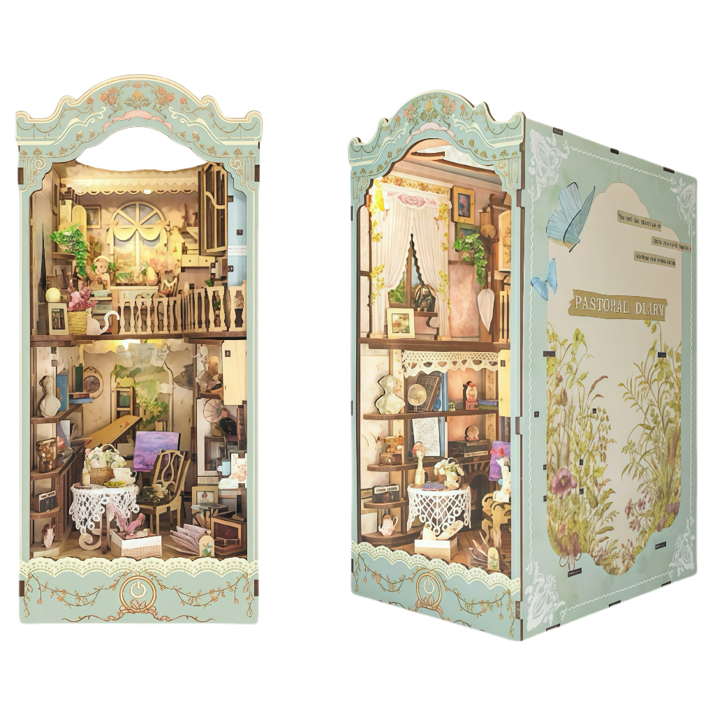 Countryside Diary Bookend Model