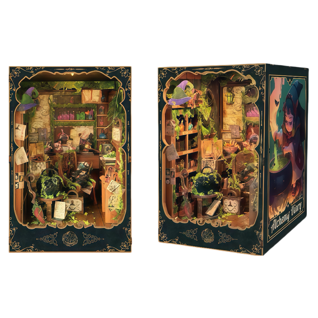 Alchemy Diary Bookend Model