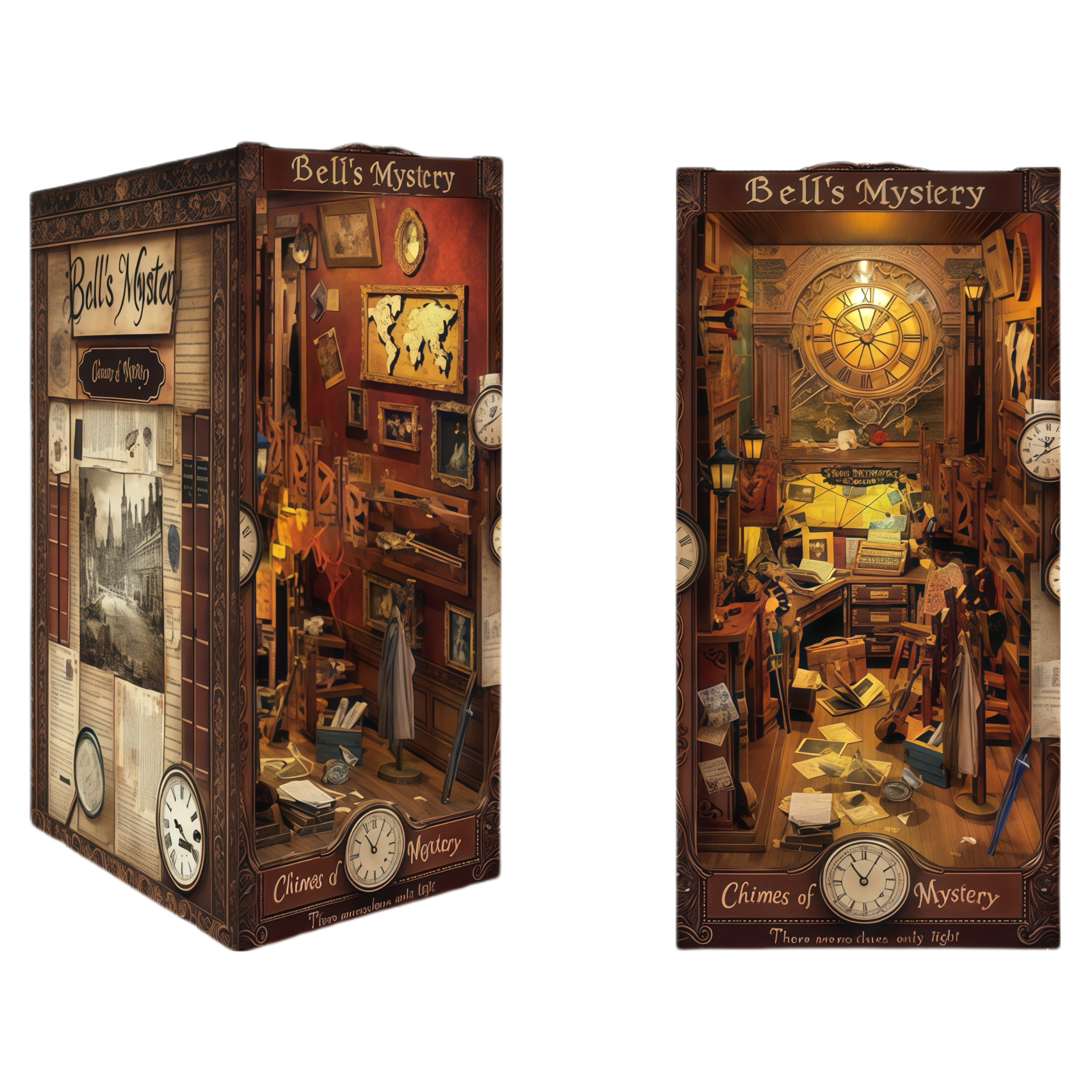 Enigmatic Chimes Bookend Model