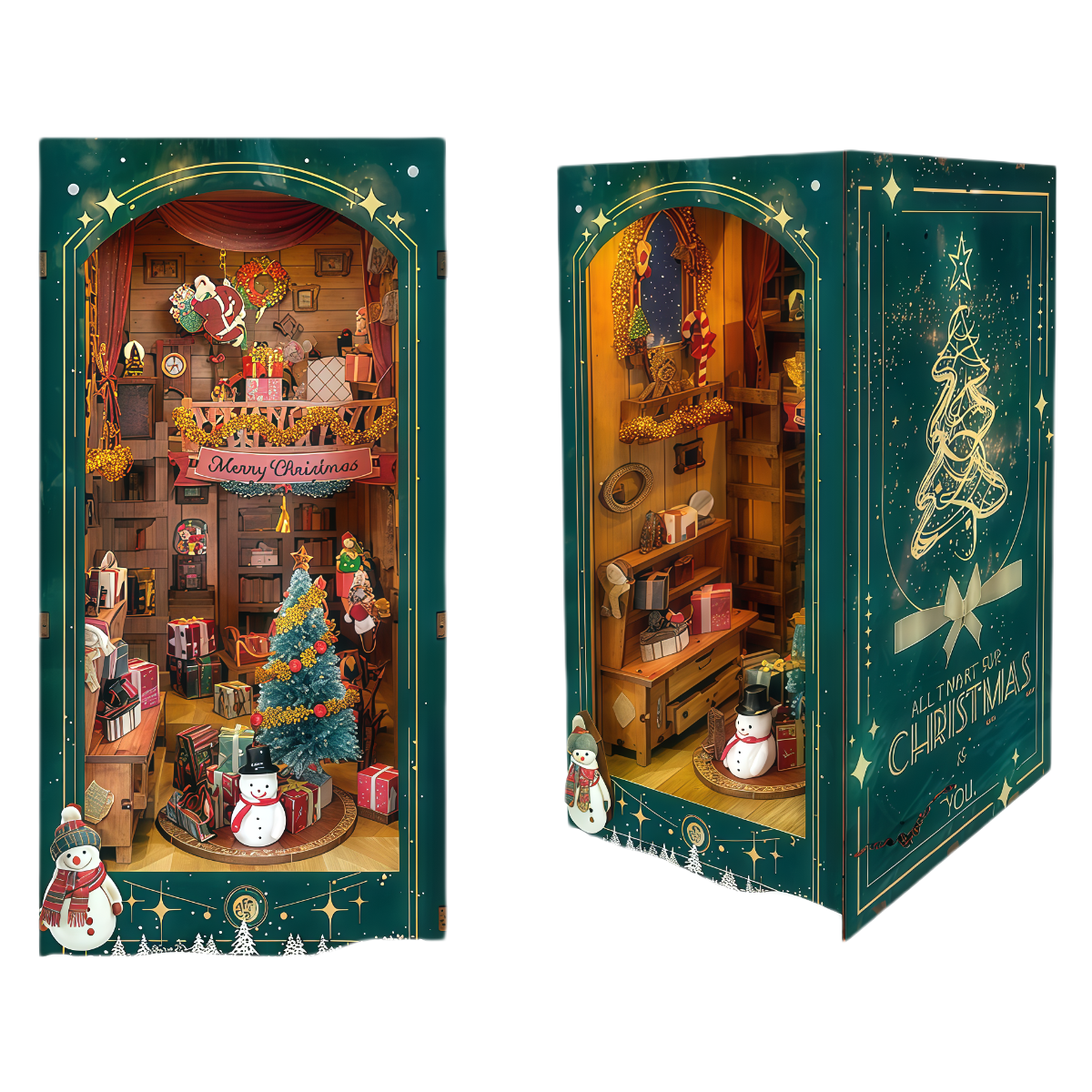 Tinkle Cottage Bookend Model