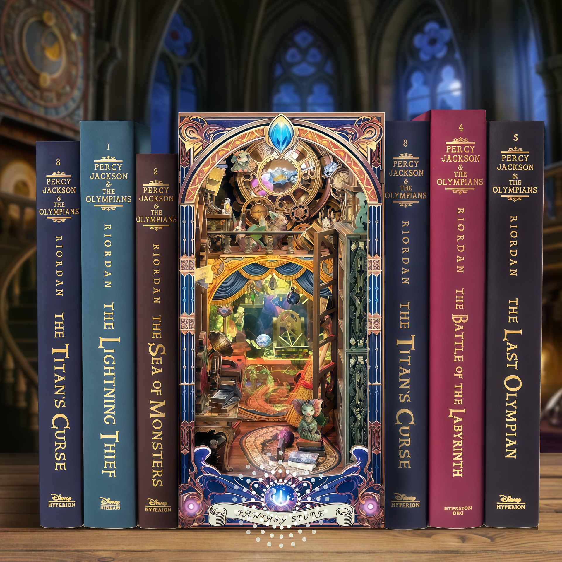 Fantasy Shop Bookend Model