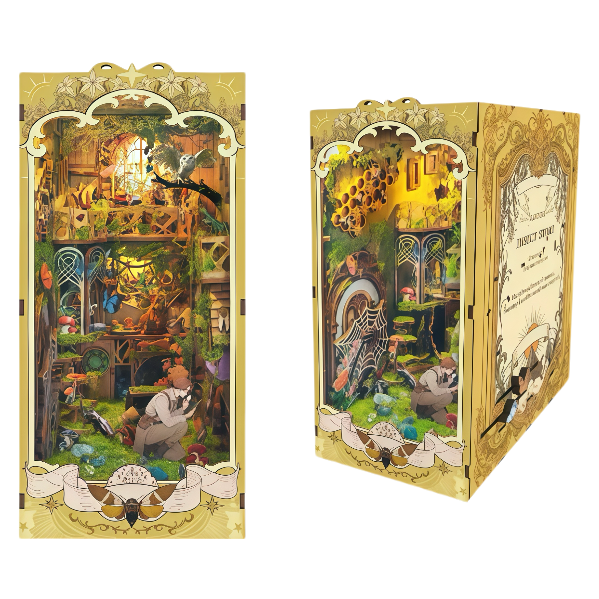 Insect Chronicles Bookend Model
