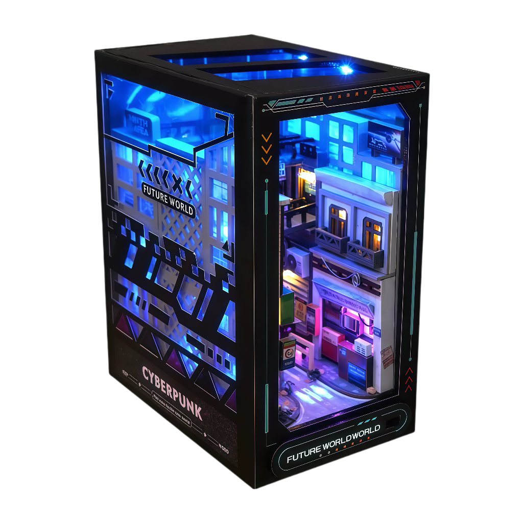 Neo-Futuristic Bookend Model