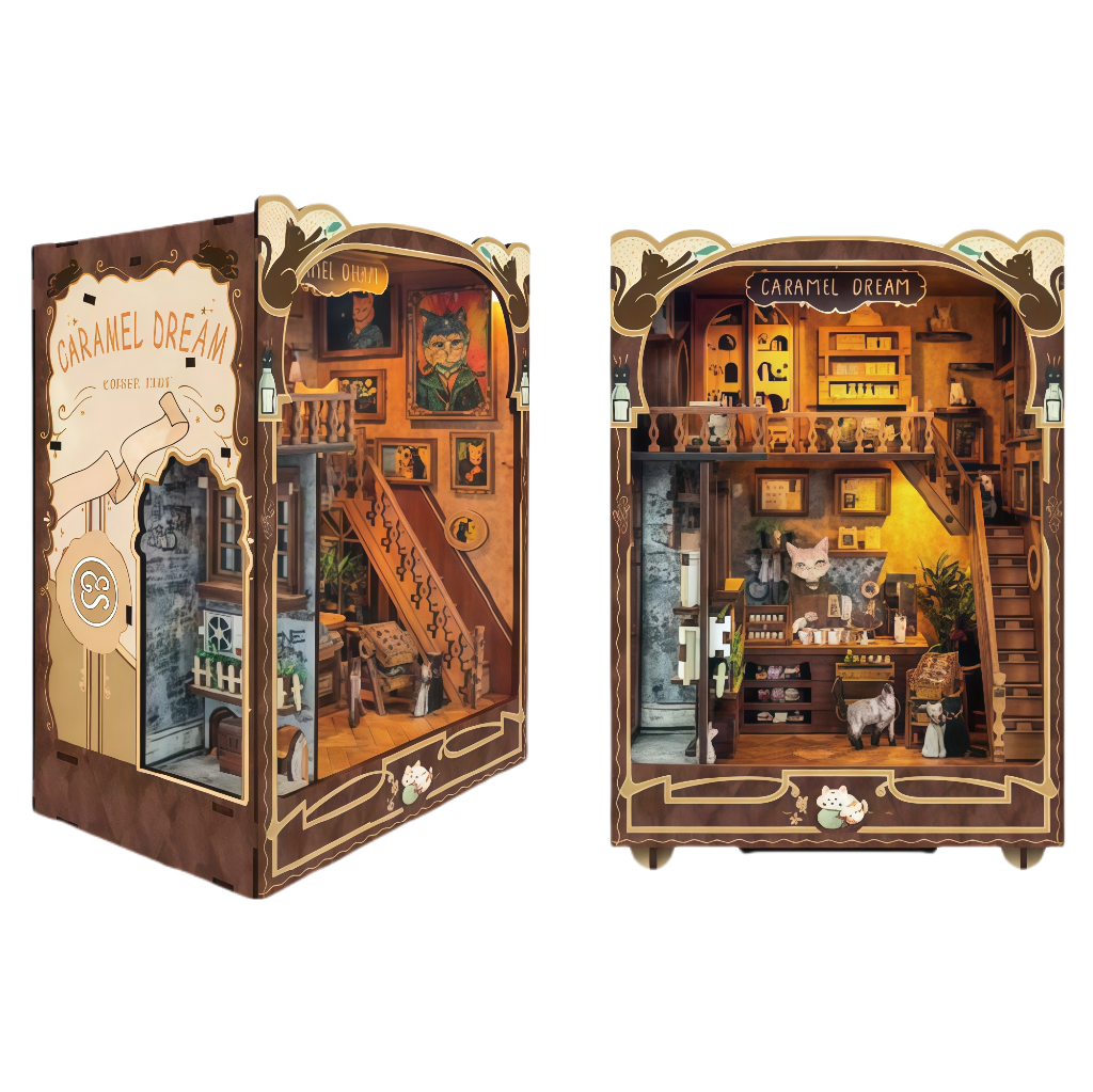 Caramel Dream Bookend Model