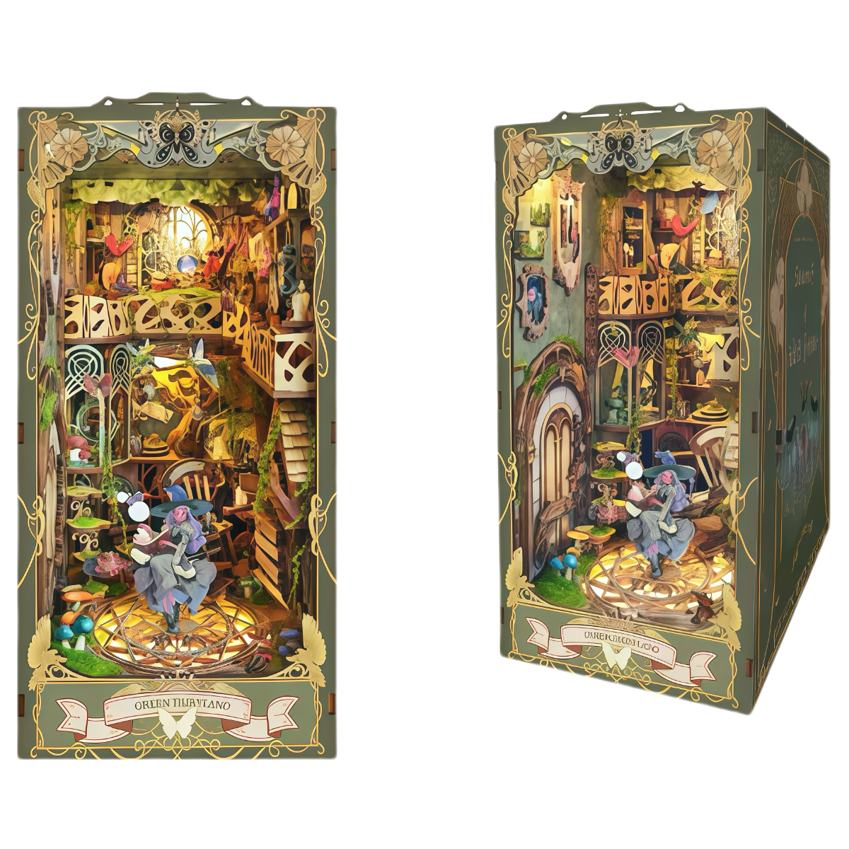Secret Forest Bookend Model