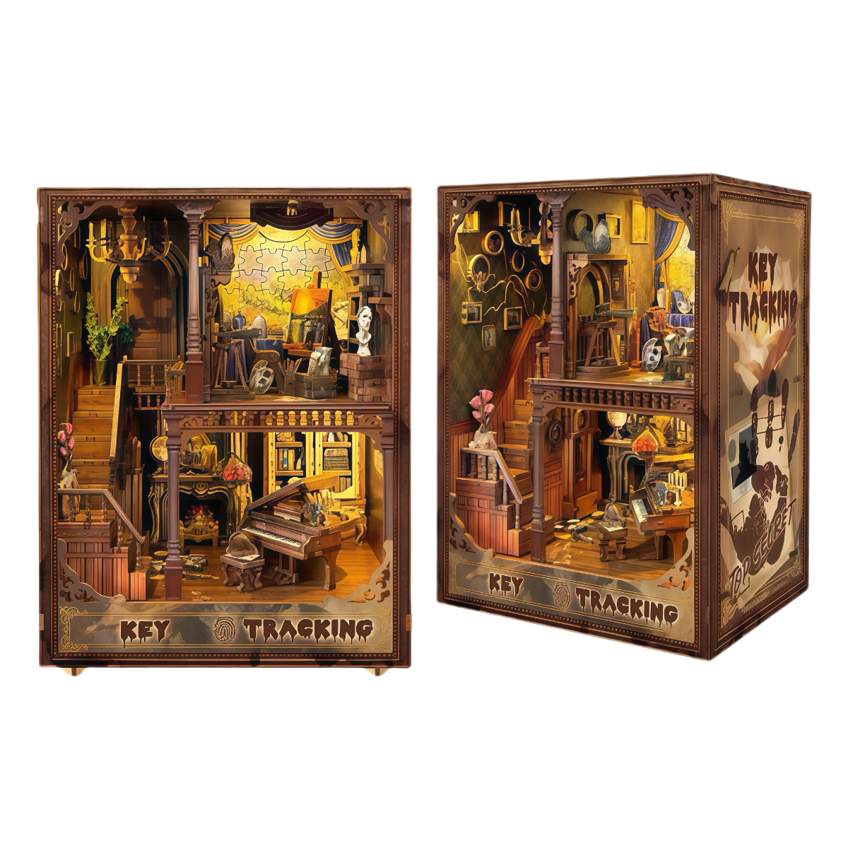 Secret Key Quest Bookend Model