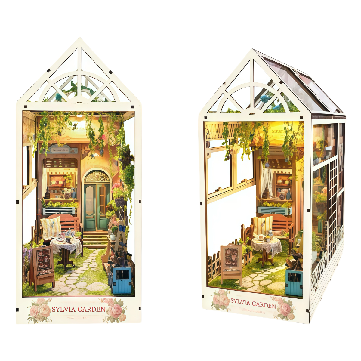 Sylvia Garden Bookend Model